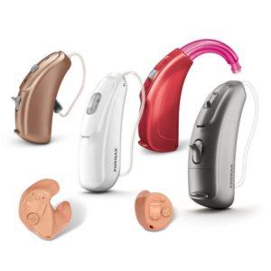 various phonak hearing aid styles and colors